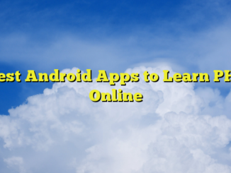 Best Android Apps to Learn PHP Online