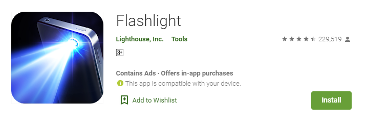 Best Flashlight apps