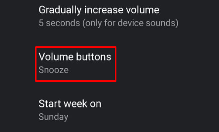 Alarm volume automatically goes down Fix